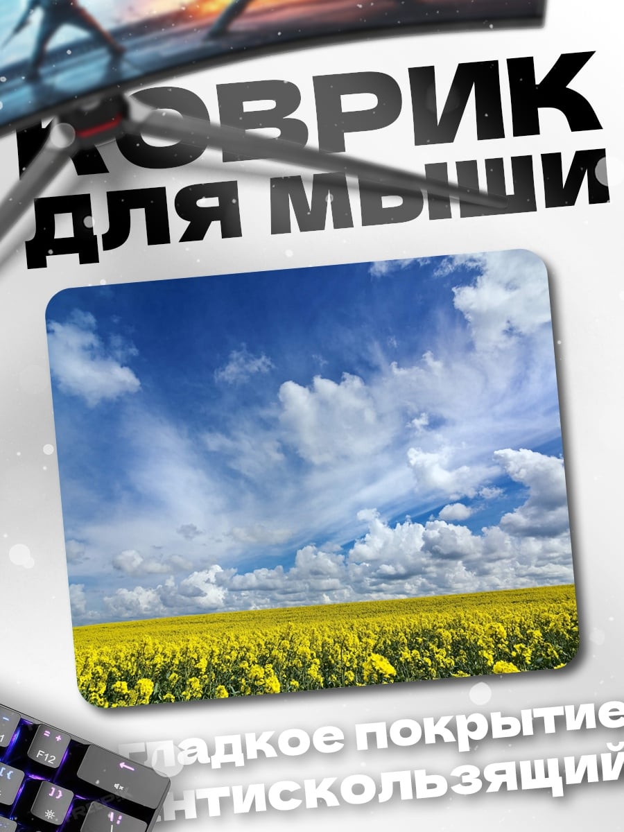 Коврик Поле рапса