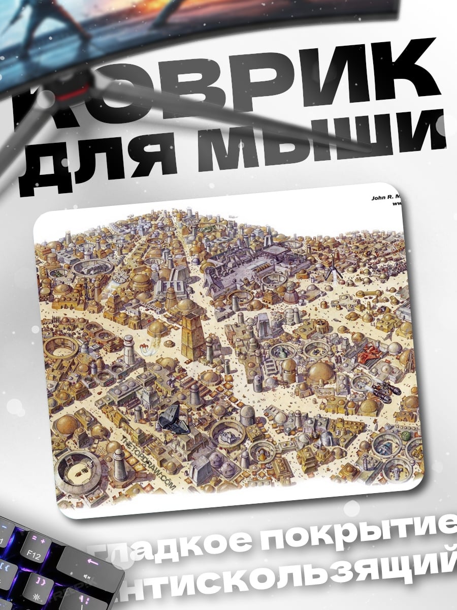 Коврик Городская мозаика