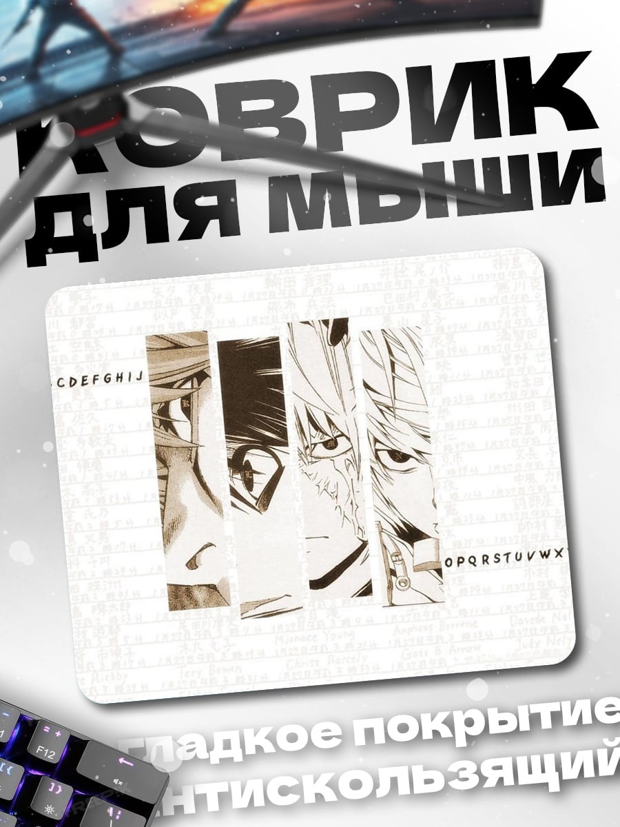 Коврик Аниме коллаж