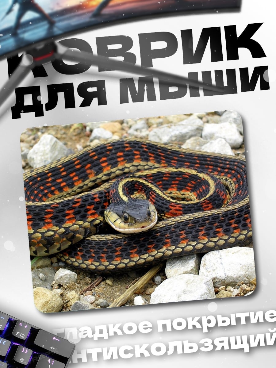 Коврик Змея свернулась кольцом
