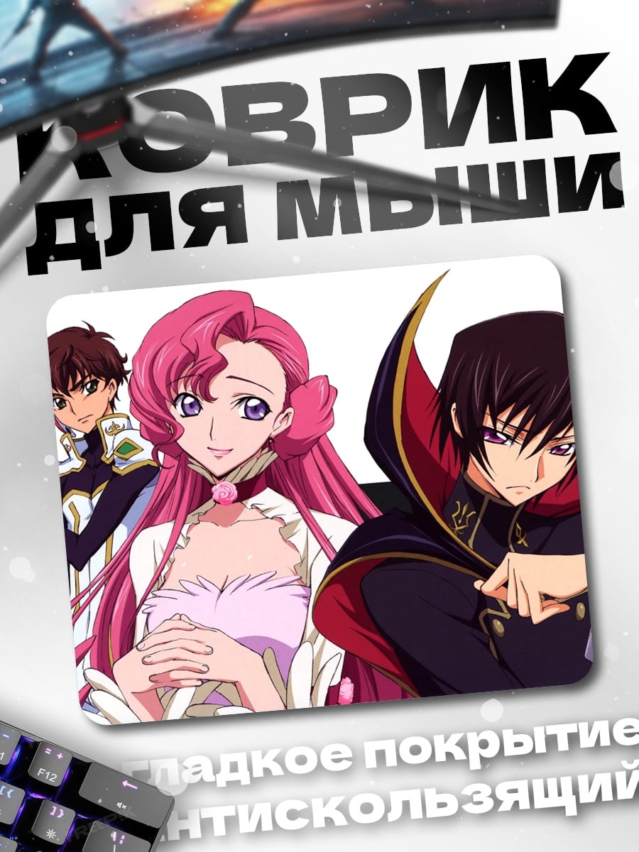 Коврик Аниме персонажи