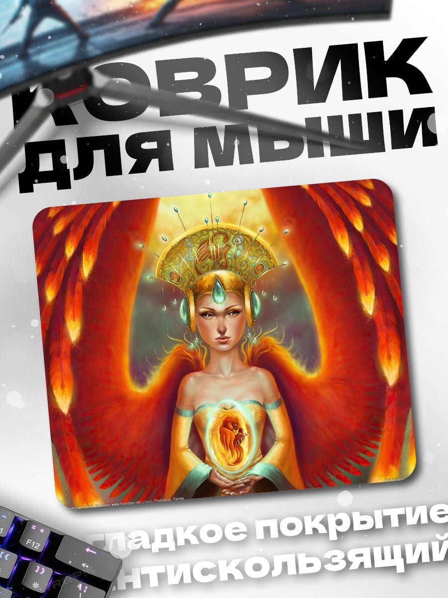 Коврик Феникс богиня