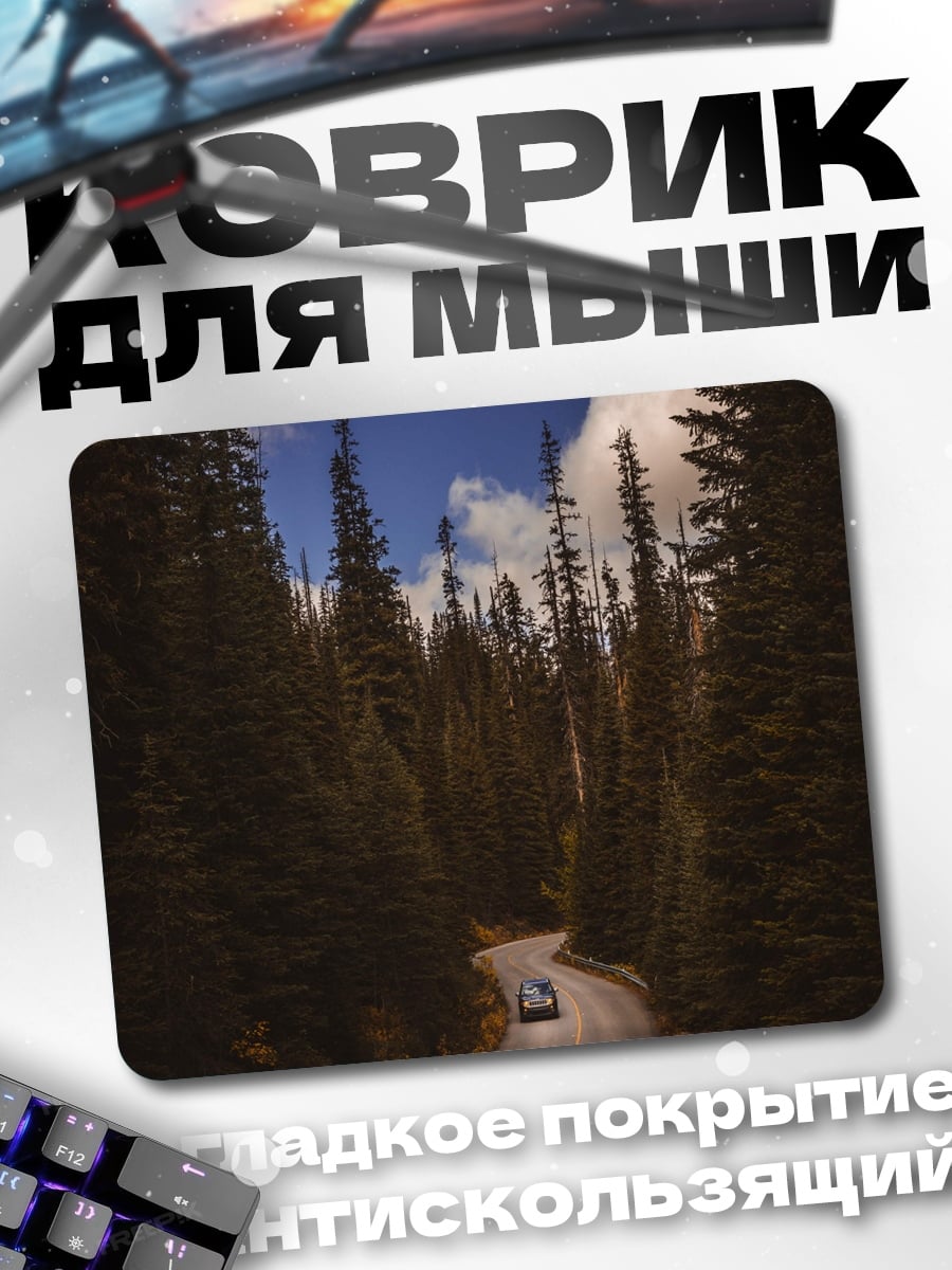 Коврик Лесная дорога