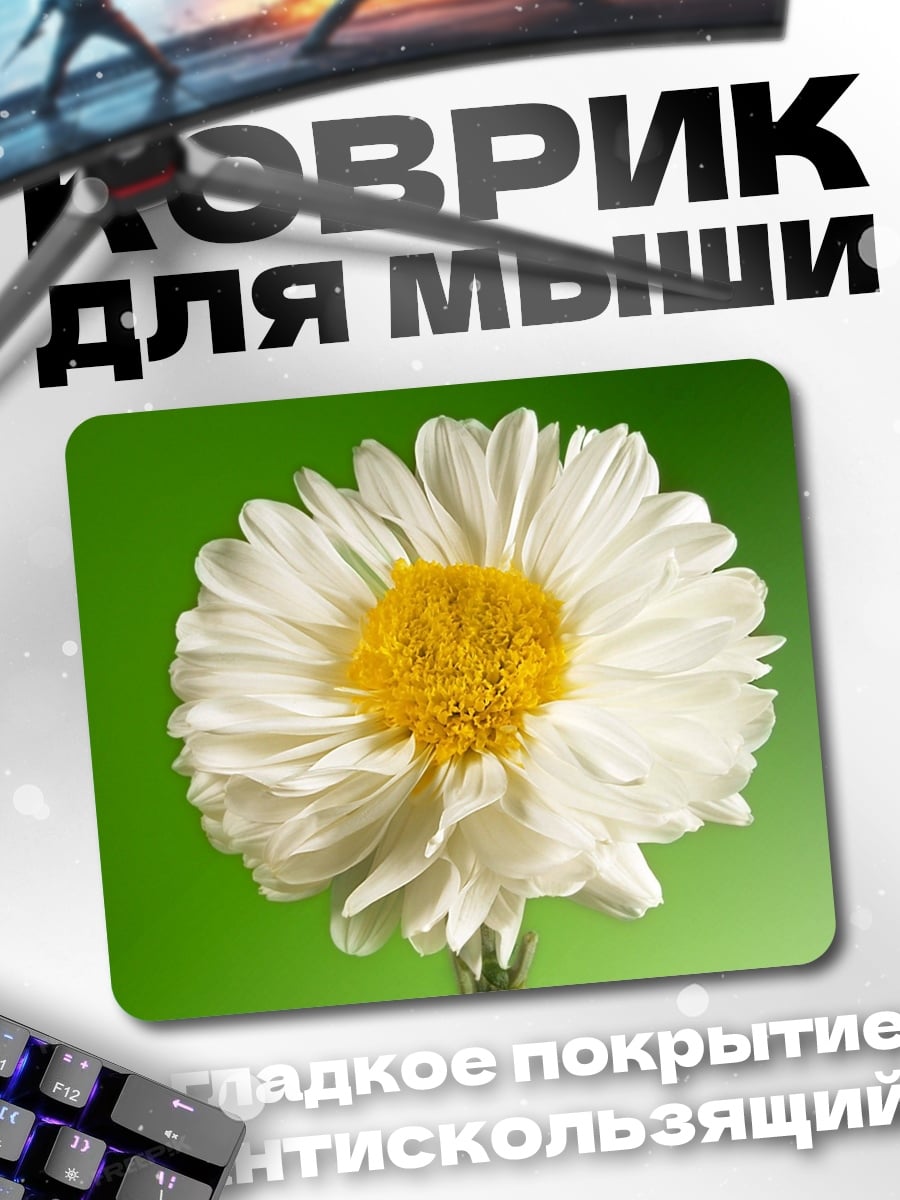 Коврик Белая ромашка