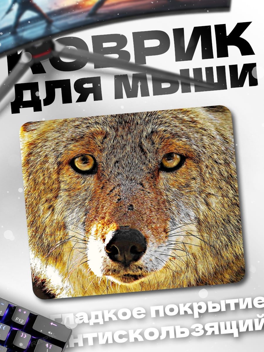 Коврик Глаза койота
