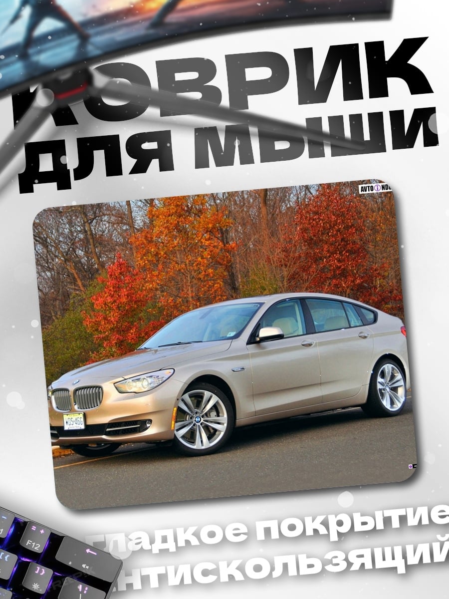 Коврик BMW в осени