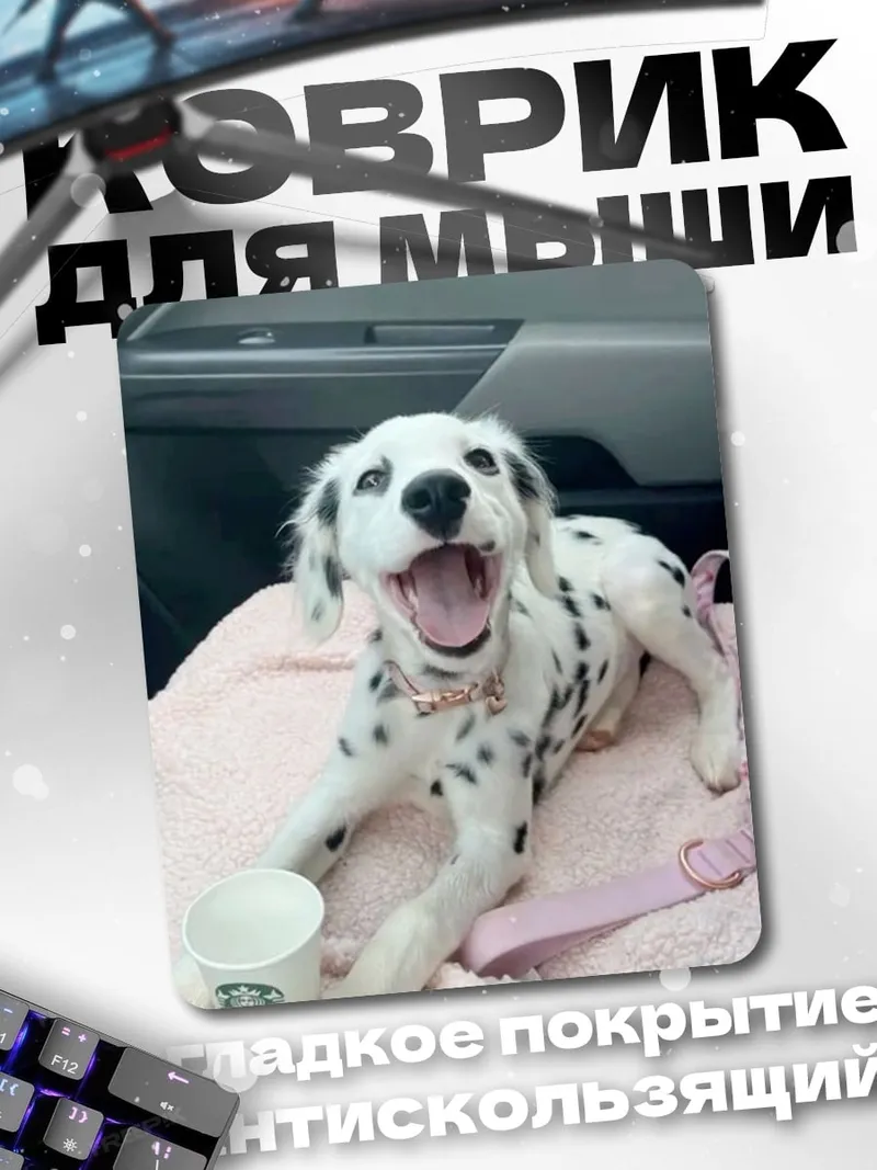 Коврик Щенок далматинца