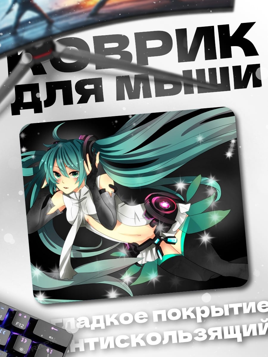 Коврик Мику Хацунэ в космосе