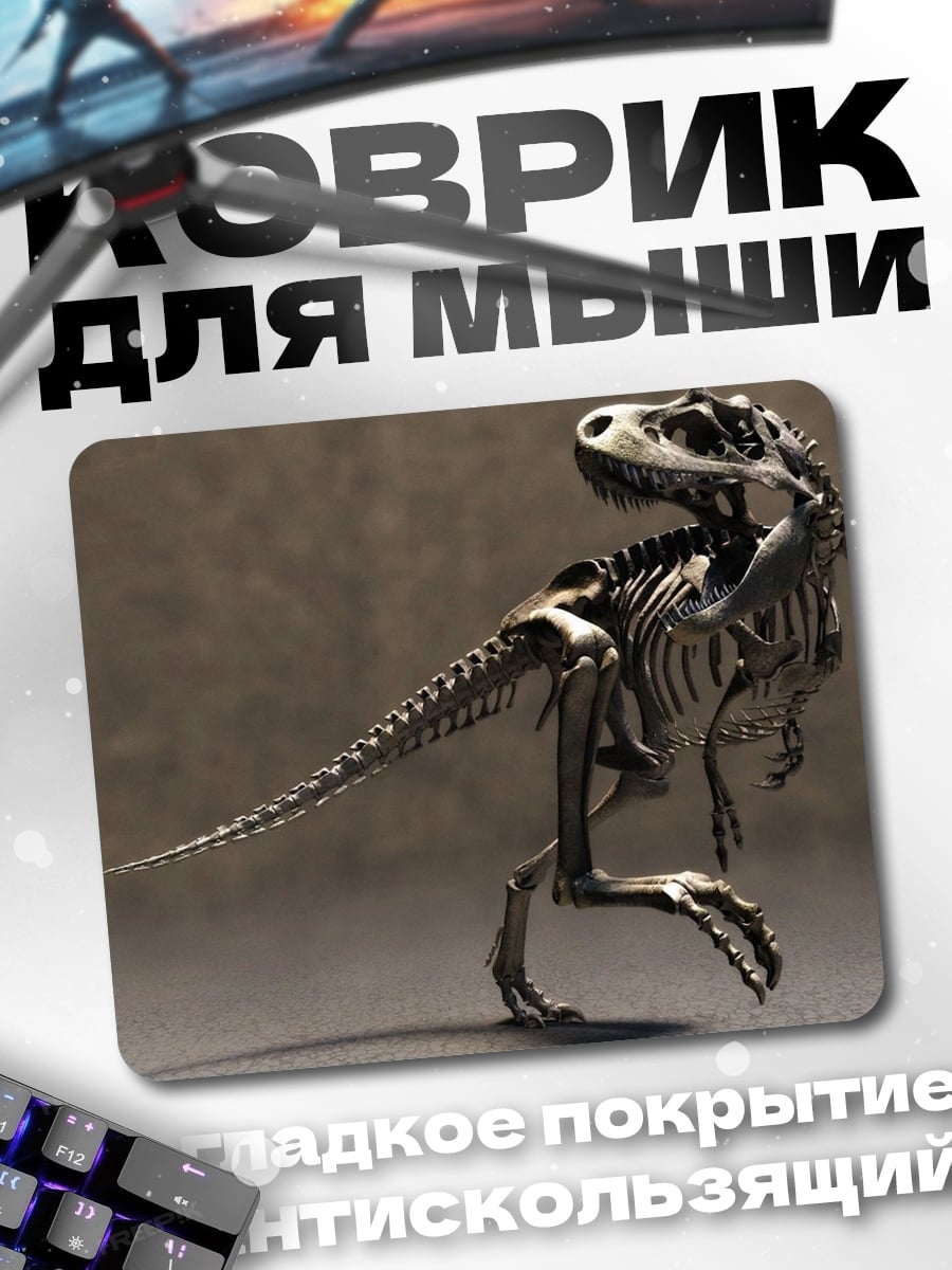 Коврик Скелет динозавра