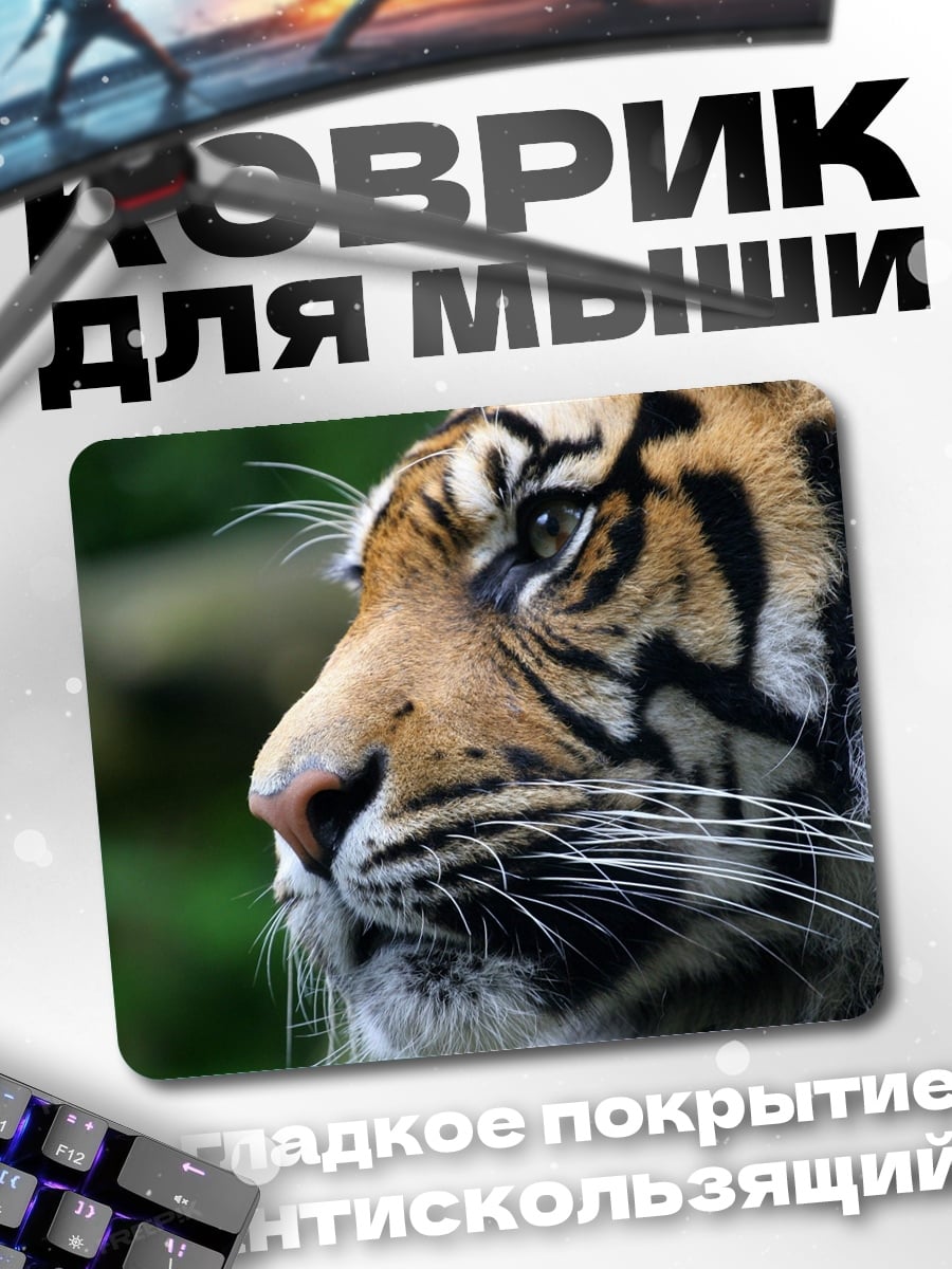 Коврик Тигриный взгляд