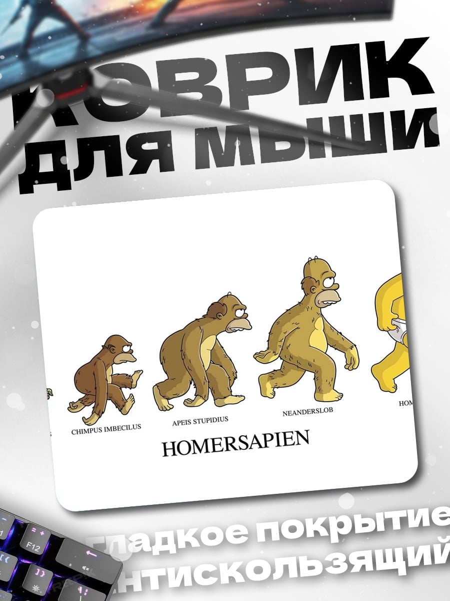 Коврик Эволюция Гомерсапиен