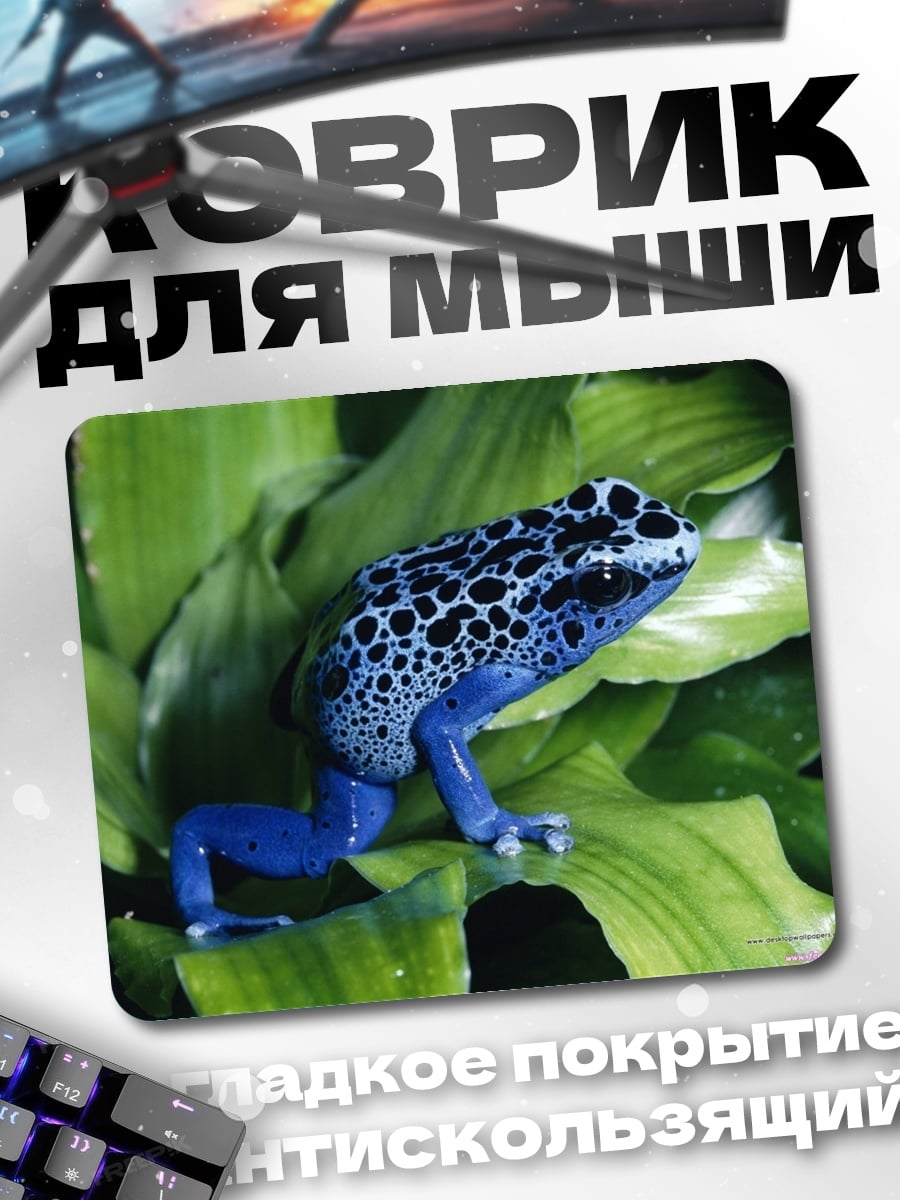 Коврик Синяя древолазная лягушка