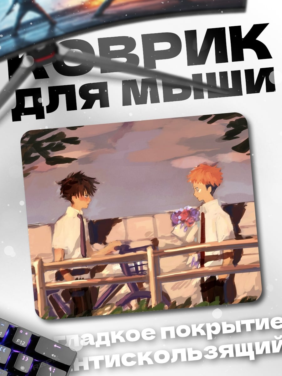 Коврик два парня в школе