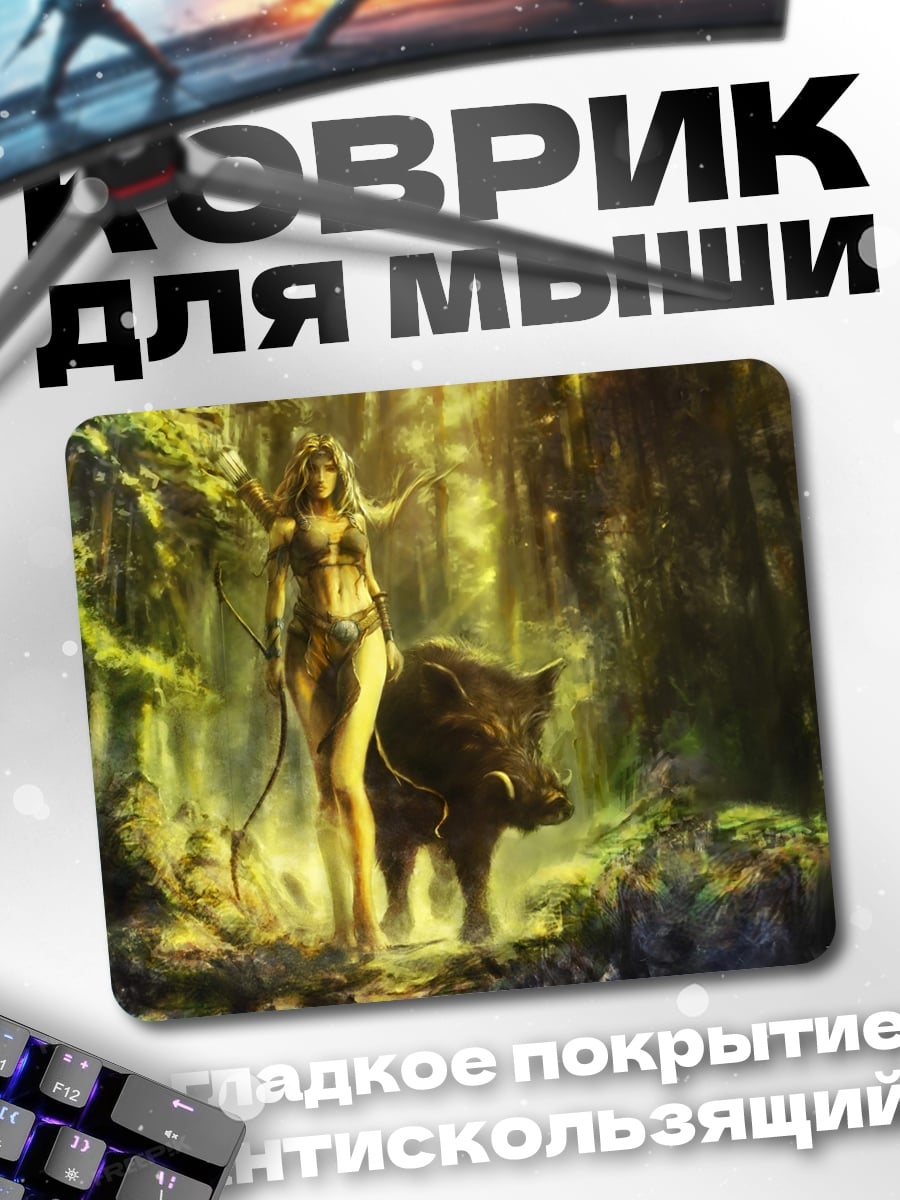 Коврик Лесная охотница