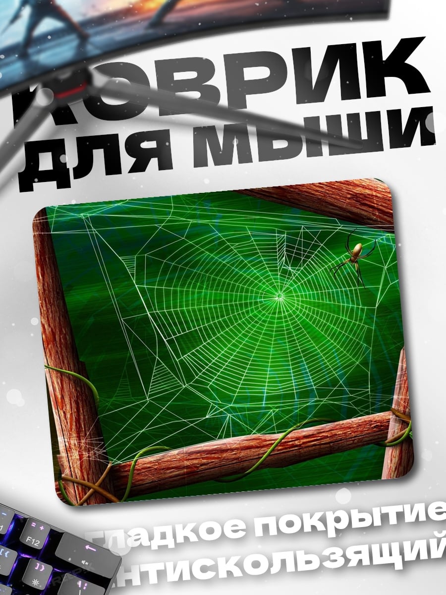 Коврик Паутина и паук