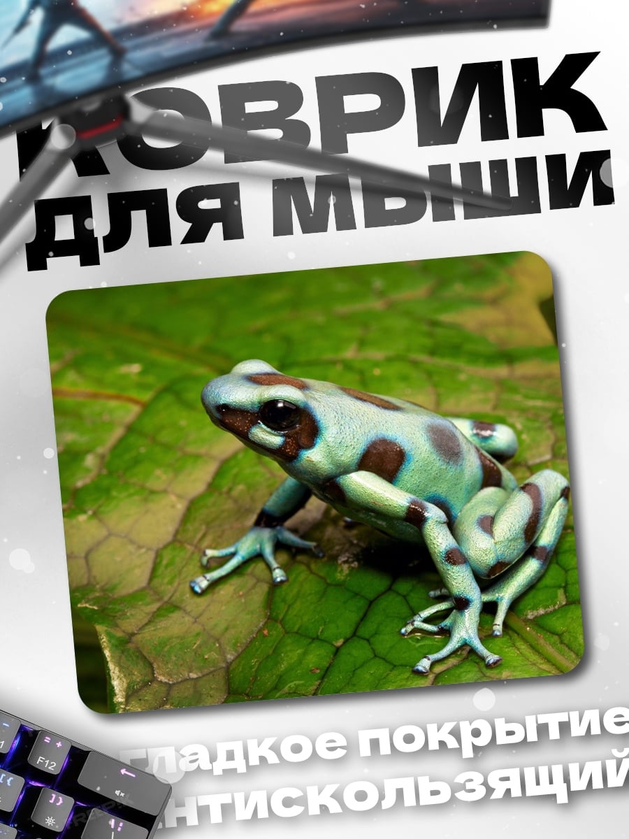Коврик Ядовитая лягушка