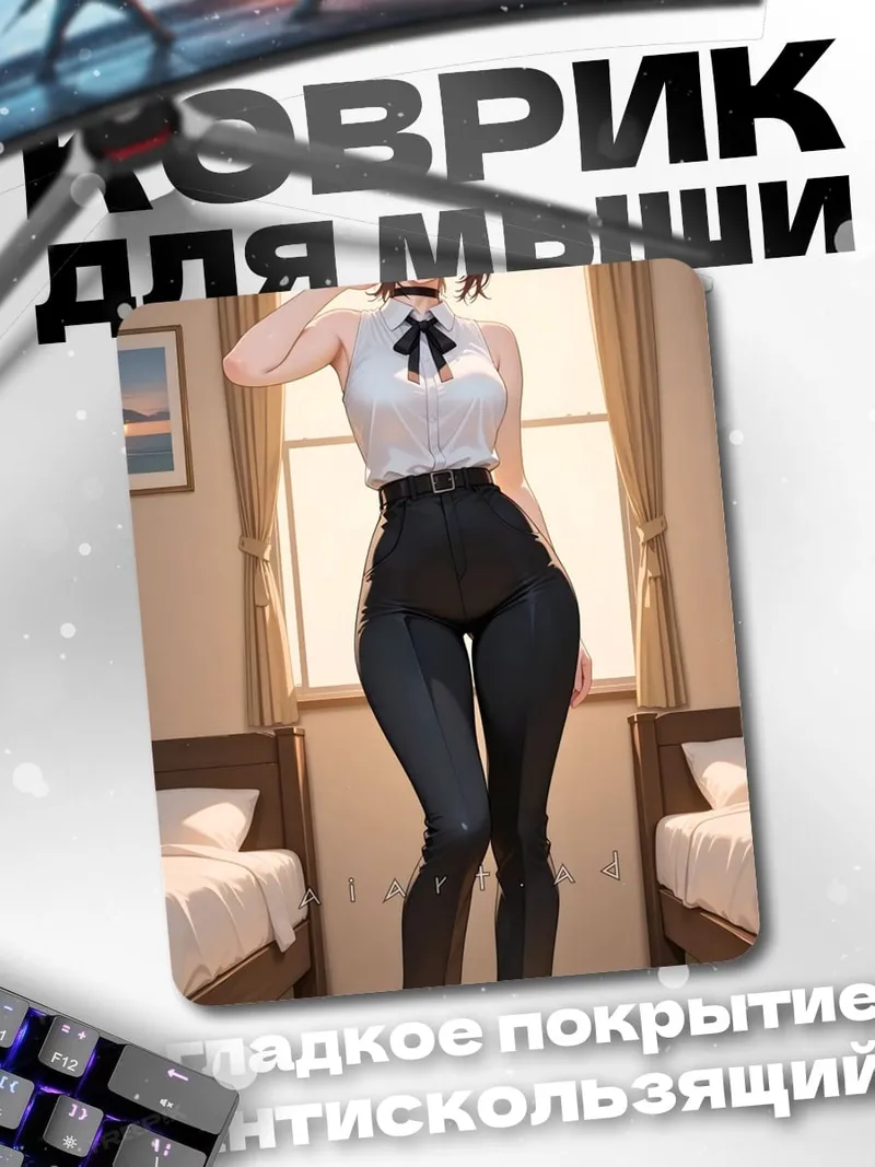 Коврик Девушка в белом