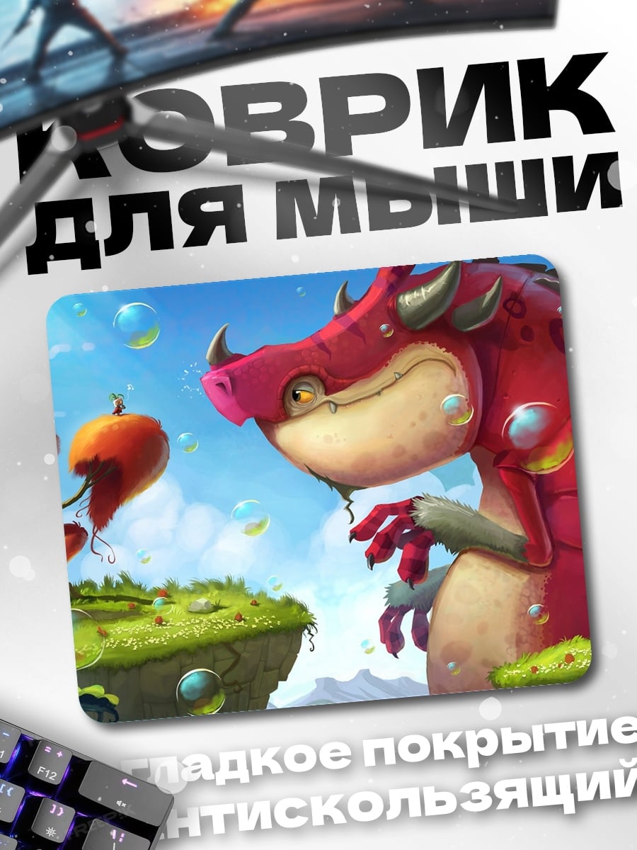 Коврик Красный дракон