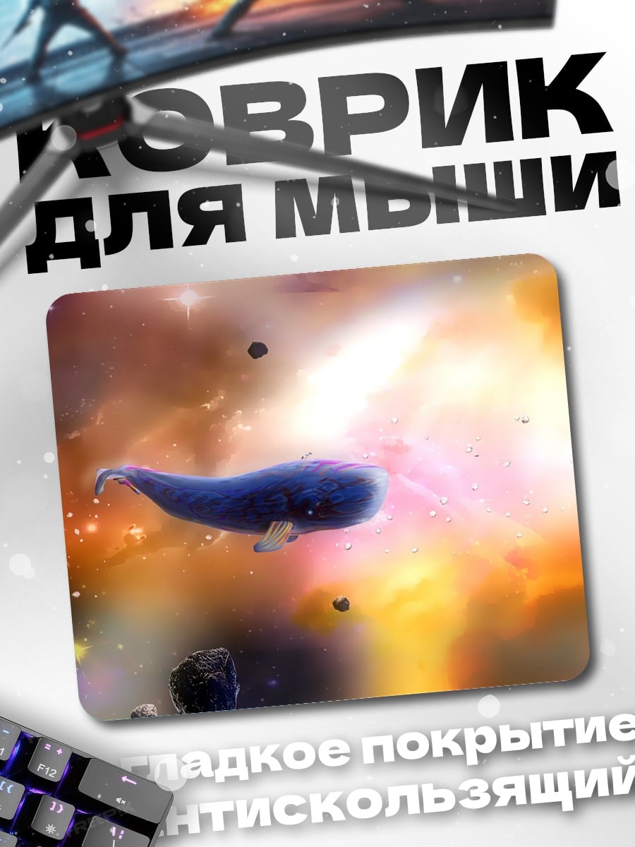 Коврик Кит в космосе