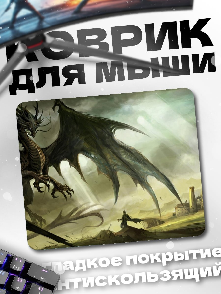 Коврик Дракон и маг