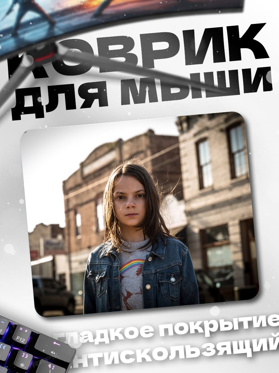 Коврик Девочка Логан