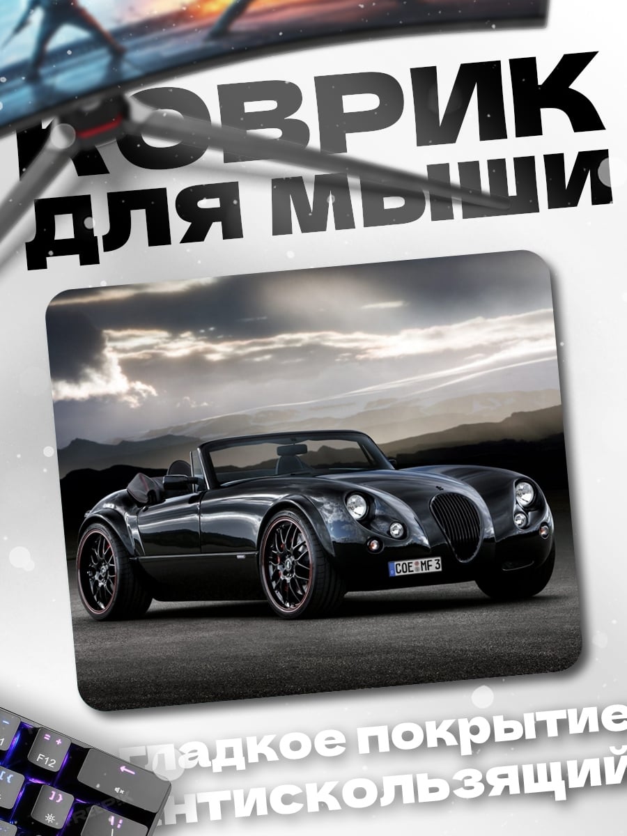 Коврик Черный родстер