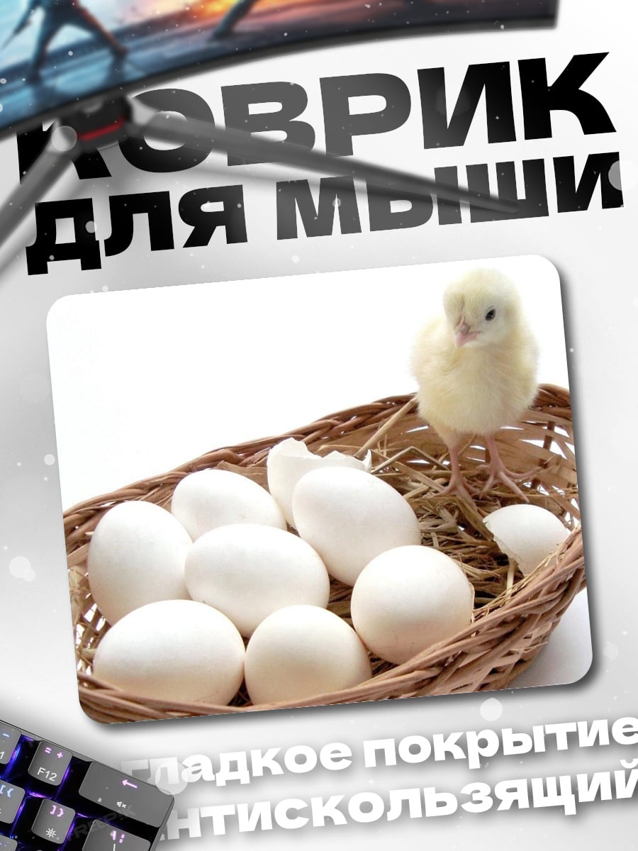 Коврик Цыпленок в гнезде