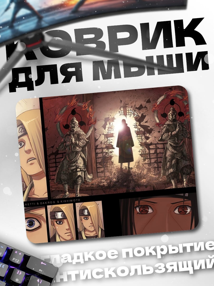 Коврик Персонажи Наруто