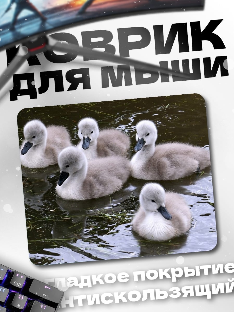 Коврик Утята на воде