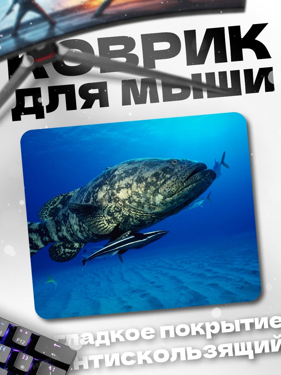 Коврик большая рыба