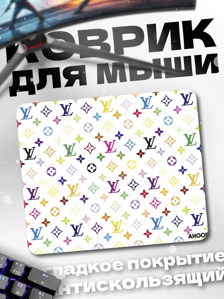 Коврик логотип Louis Vuitton