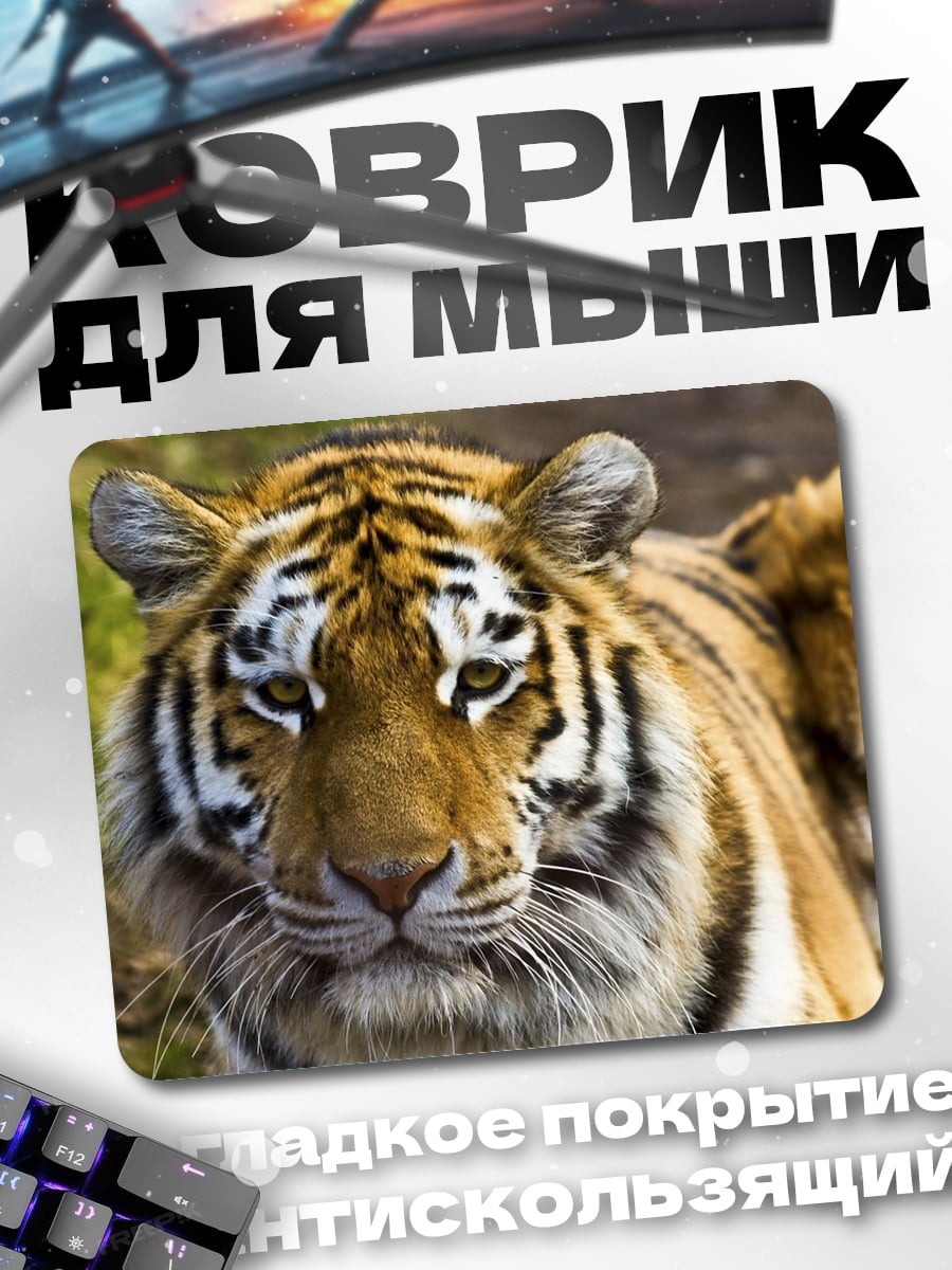 Коврик Портрет тигра