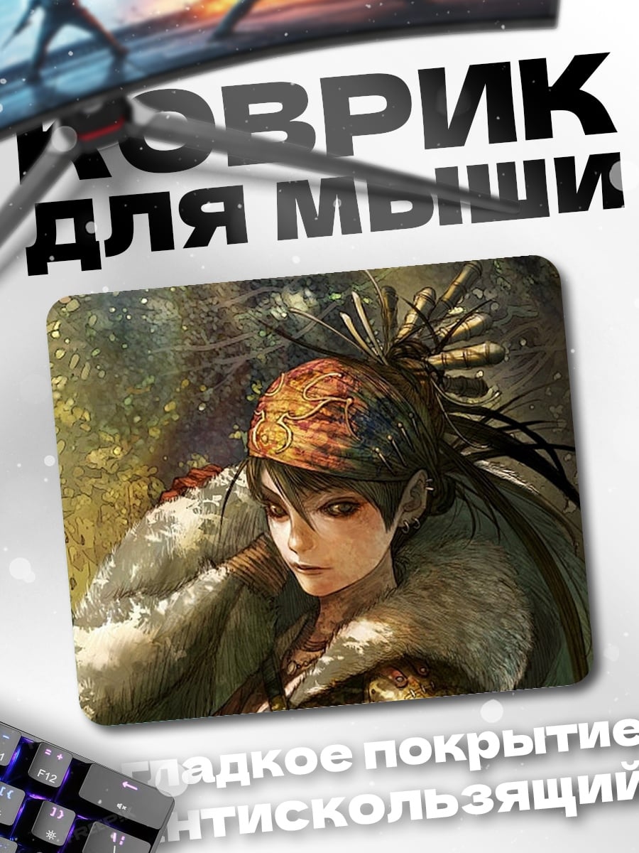 Коврик Лесная воительница