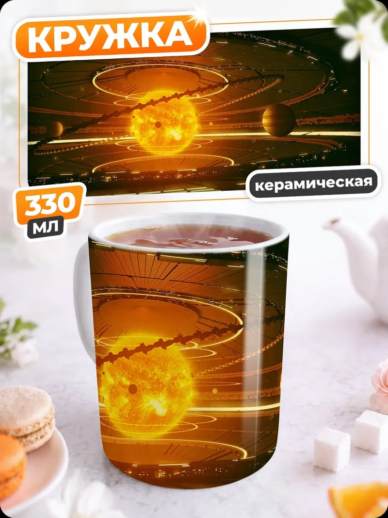 Кружка керамическая Ядерный реактор