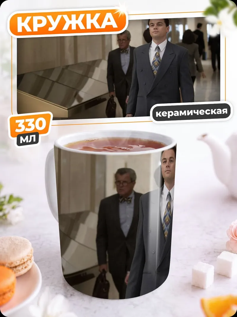 Кружка керамическая Деловой мужчина в костюме