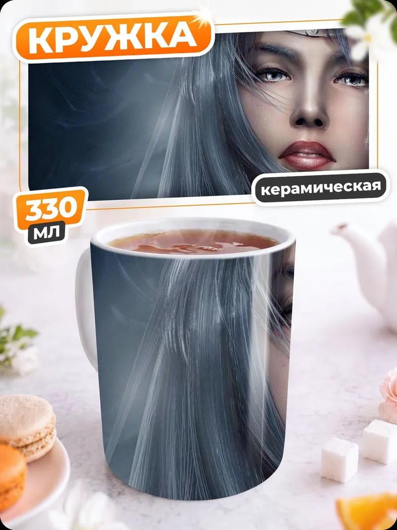 Кружка керамическая Ледяная королева