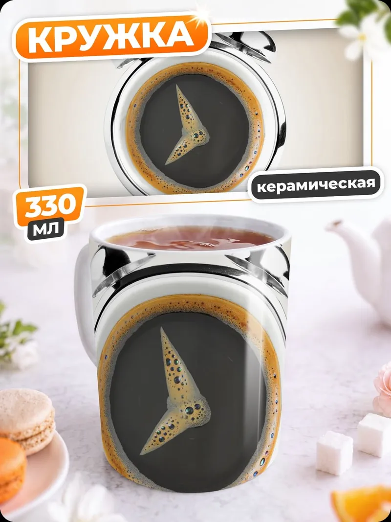 Кружка керамическая Кофе пробуждение