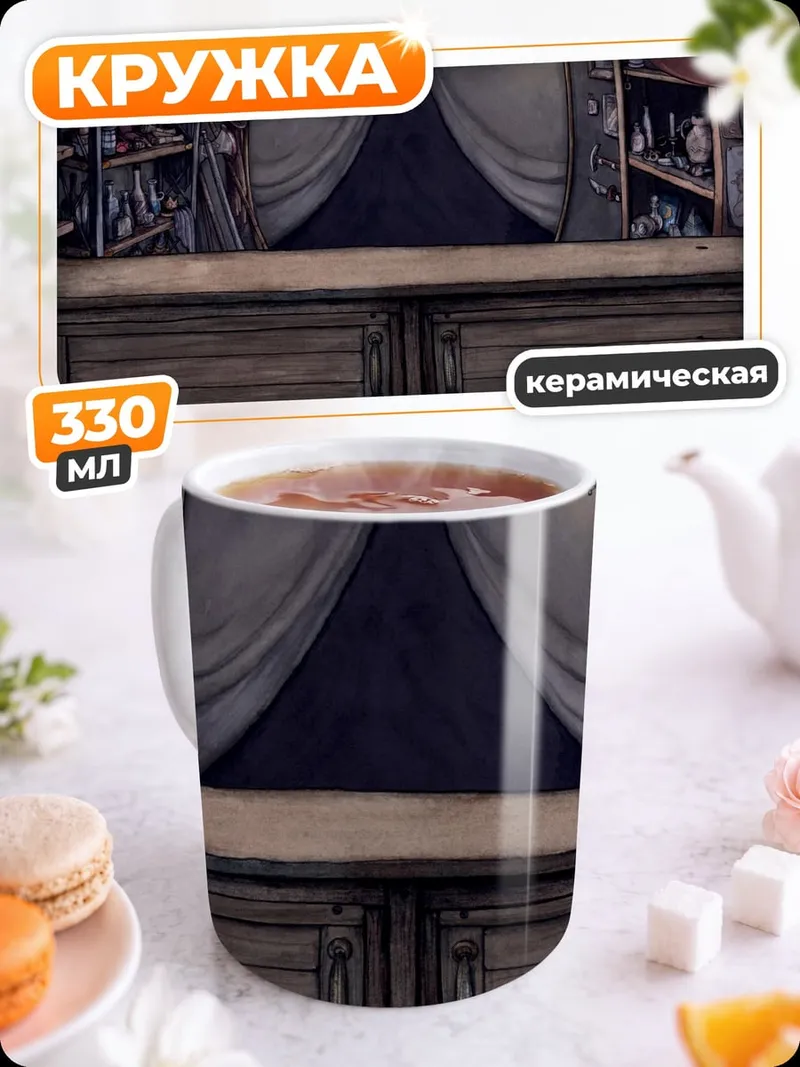 Кружка керамическая Старая лавка