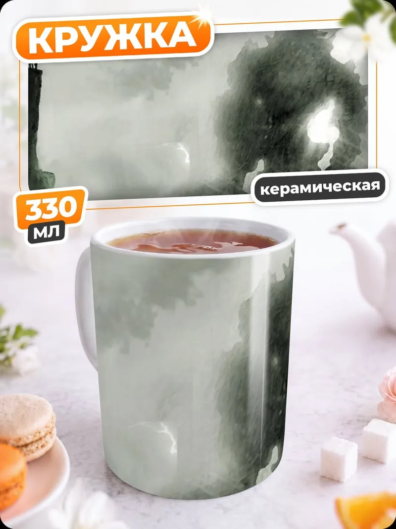 Кружка керамическая Тень гиганта