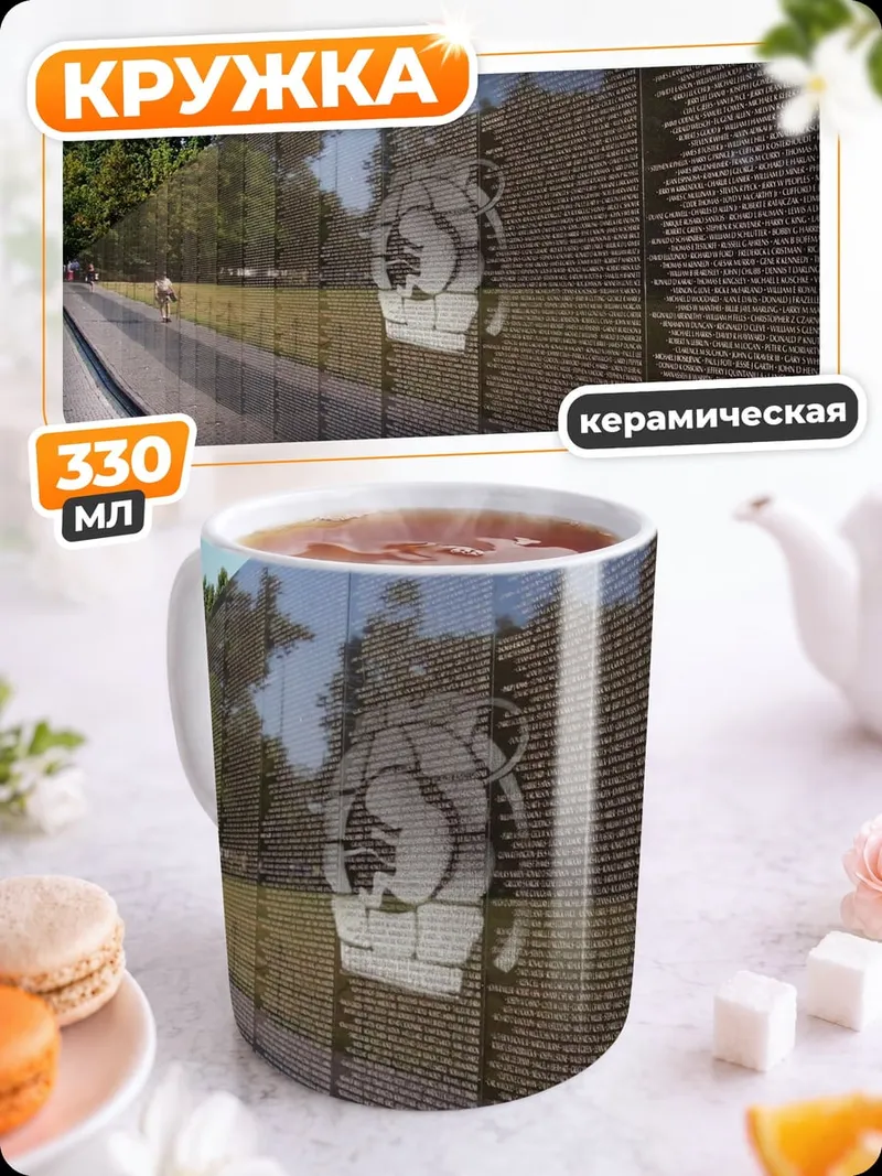 Кружка керамическая Стена памяти