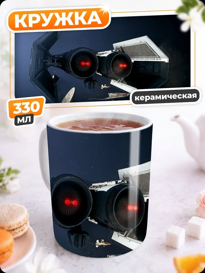 Кружка керамическая Истребитель ТИ-Фантом
