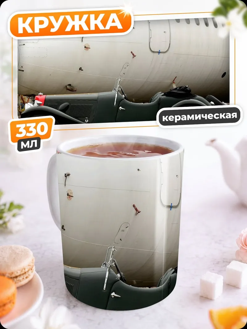 Кружка керамическая Ретро авто