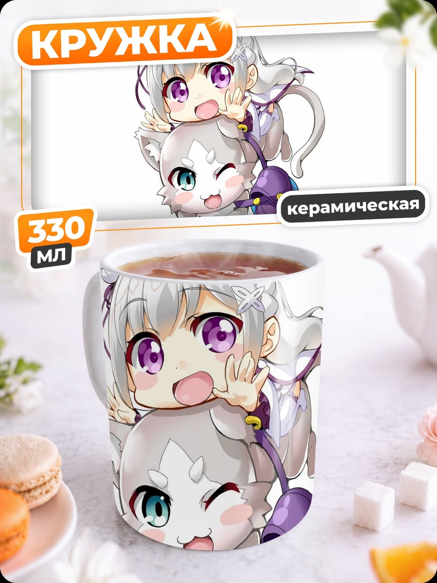 Кружка керамическая Аниме девочки