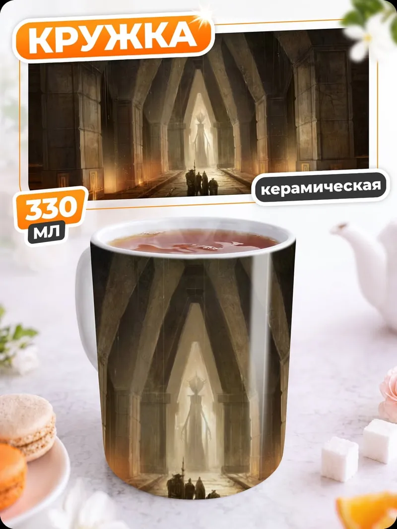 Кружка керамическая Древний зал