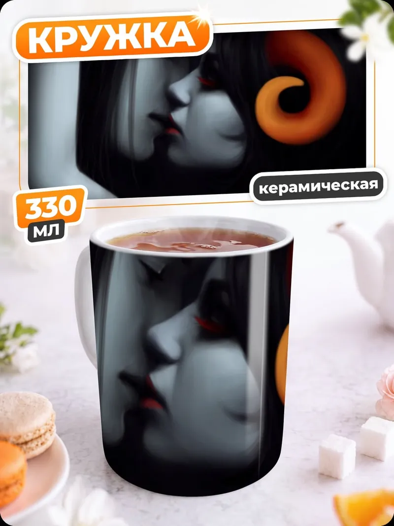 Кружка керамическая Нежная встреча