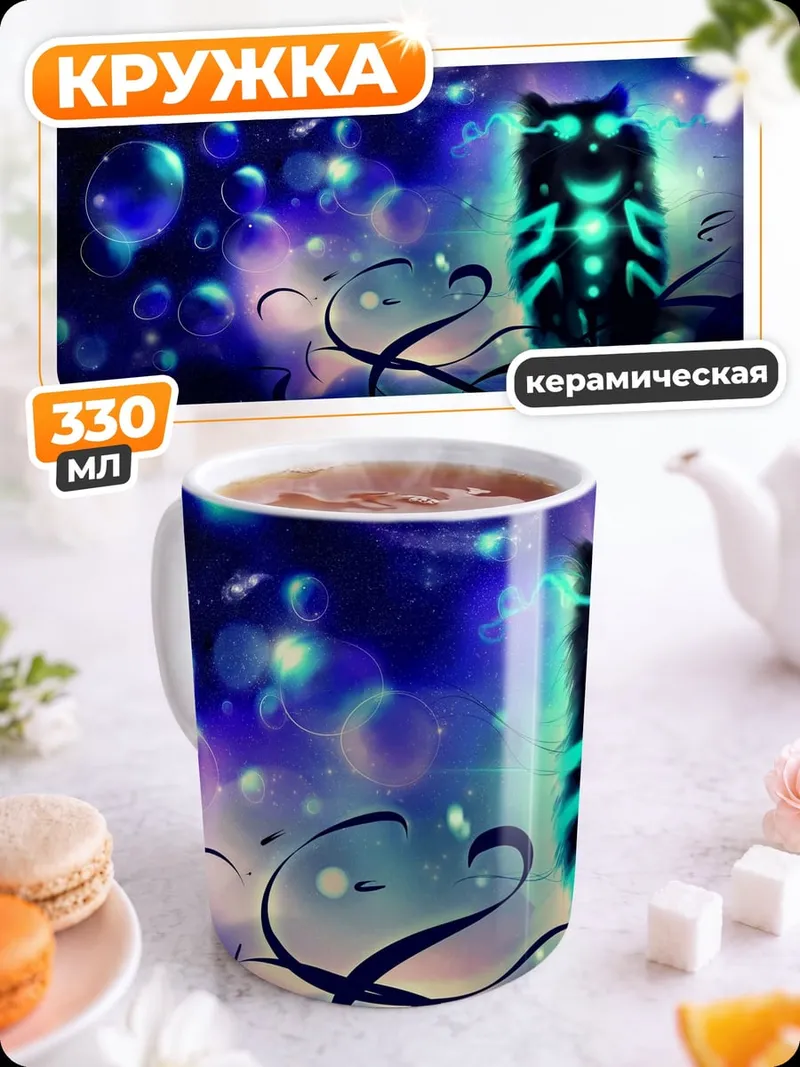 Кружка керамическая Сукуна из аниме