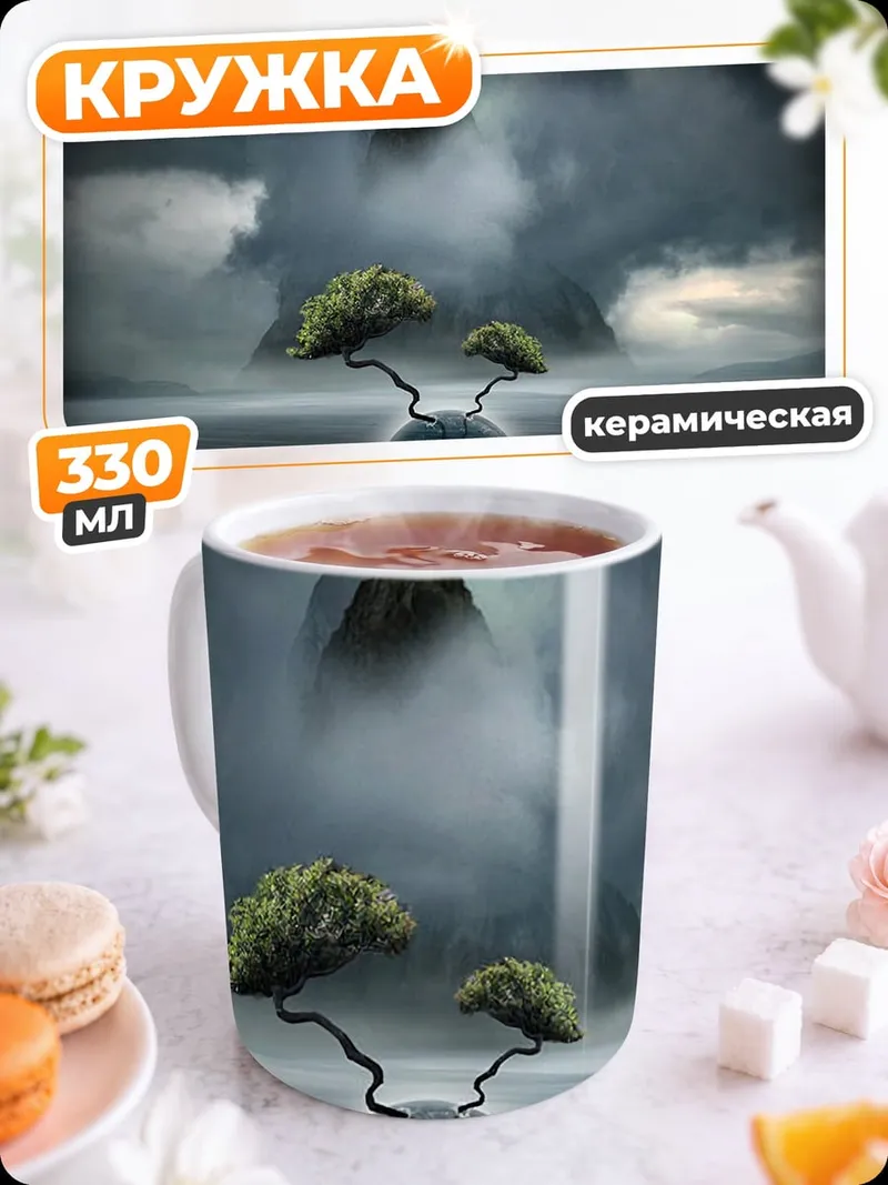 Кружка керамическая Древо жизни