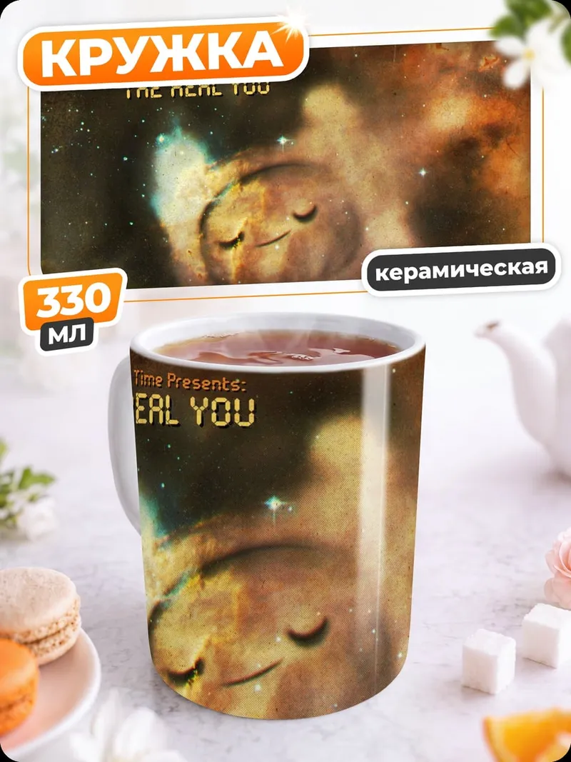 Кружка керамическая Настоящий ты