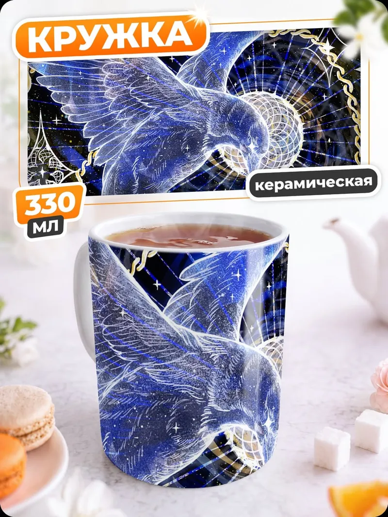 Кружка керамическая Сияющий орел