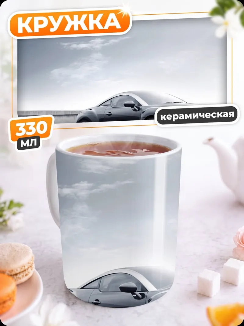 Кружка керамическая Небесные острова